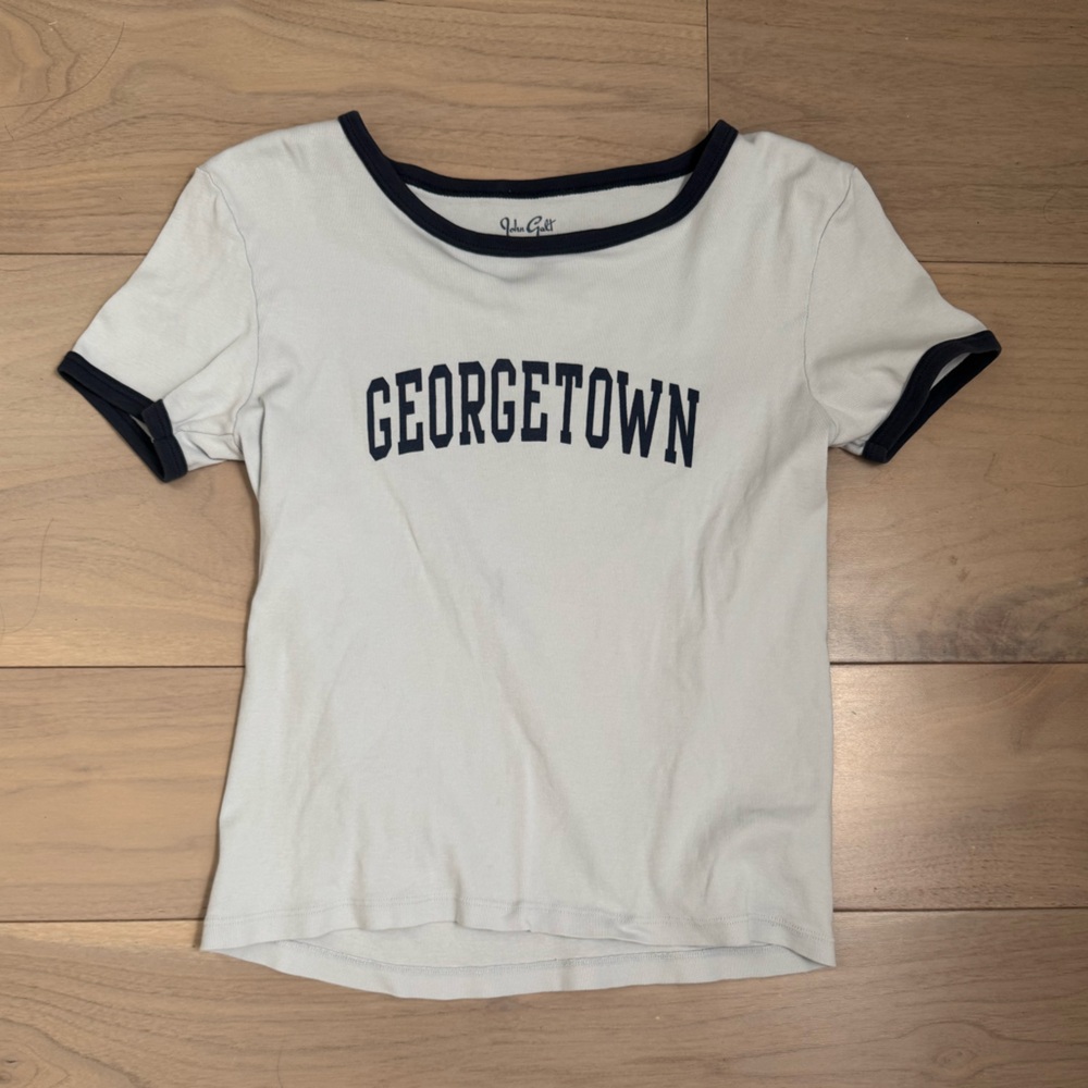 Brandy Melville Georgetown Light Blue Shirt